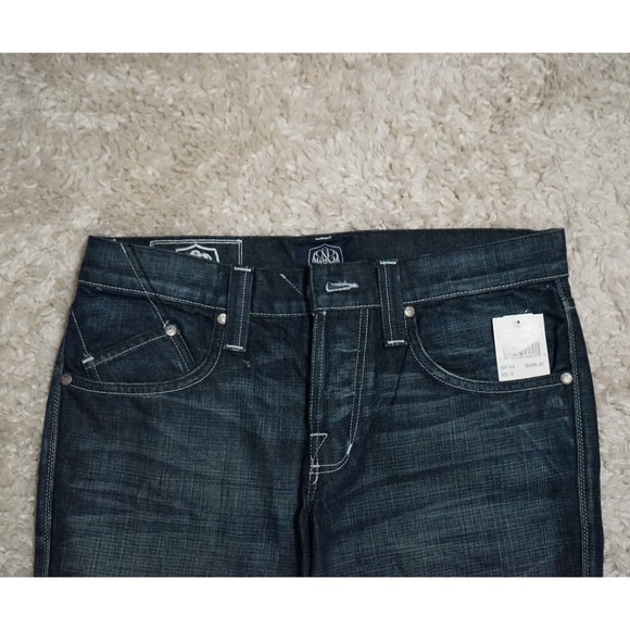 NEW! Rock & Republic Straight Leg Jeans Men Size 32 - Picture 3 of 10
